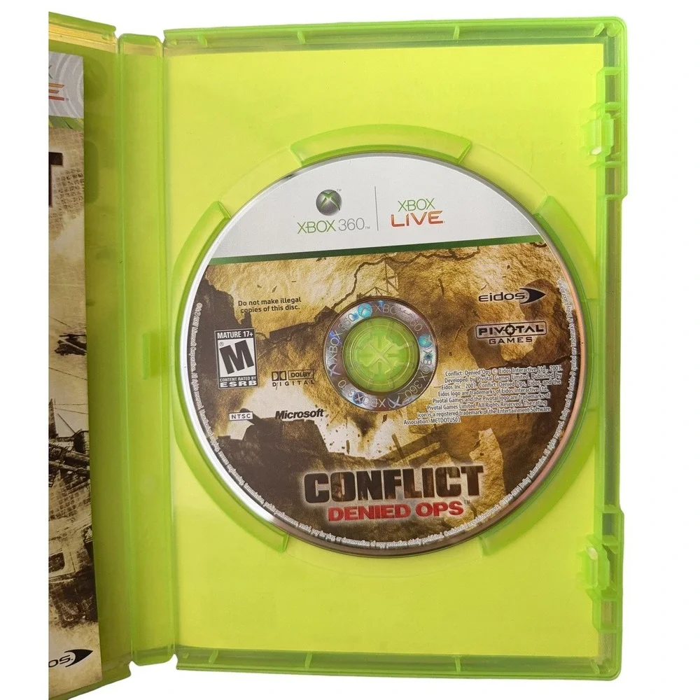 Conflict: Denied Ops (Microsoft Xbox 360, 2008) -  Tested Working